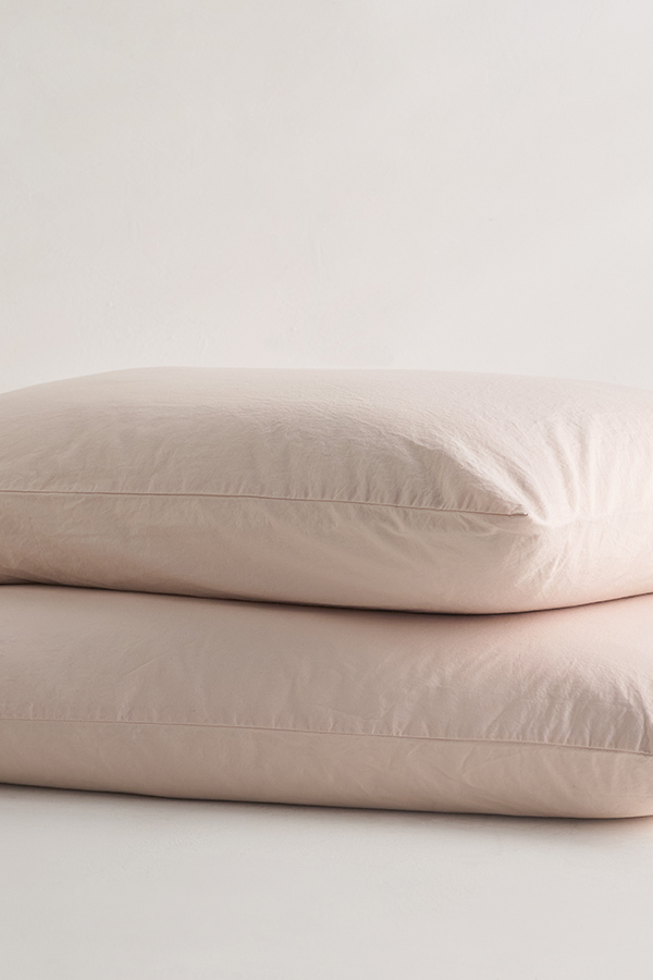 Organic Cotton Percale Single Pillowcase Detail 1 - Altar'd State
