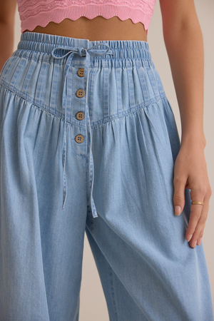 Hollis Smocked Pant - Altar'd State
