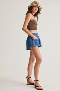 Ainsleigh Denim Shorts Detail 4 - Altar'd State