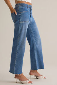 Levvy Cropped Jeans Detail 4 - Altar'd State