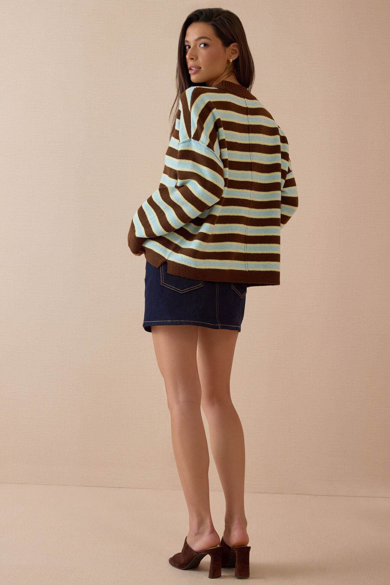Crosby Striped Knit Sweater