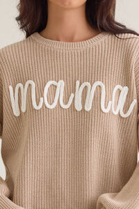 Maeve Mama Topstitch Sweater Detail 2 - Altar'd State