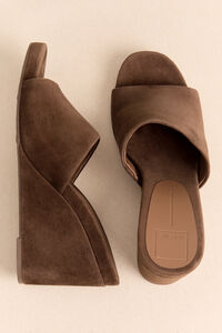 Holta Suede Wedge Detail 2 - Altar'd State