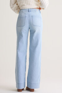Cleo Stripe Front Pocket Jeans Detail 5 - Altar'd State