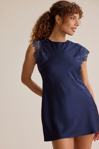 Lennon Satin Mini Dress Detail 2 - Altar'd State