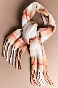 Lennon Plaid Scarf Detail 3 - Altar'd State