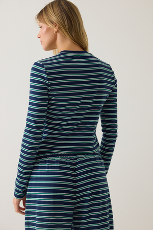Santorini Striped Knit Top - Altar'd State - 