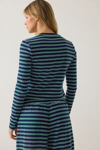 Santorini Striped Knit Top Detail 5 - Altar'd State