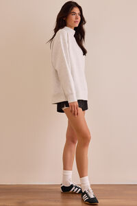 Game Plan Mock Neck Sweatshirt Detail 4 - Altar'd State