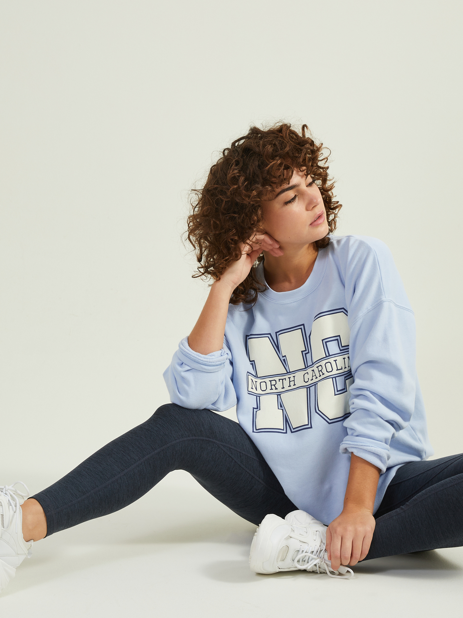 North Carolina Blue Graphic Sweatshirt
