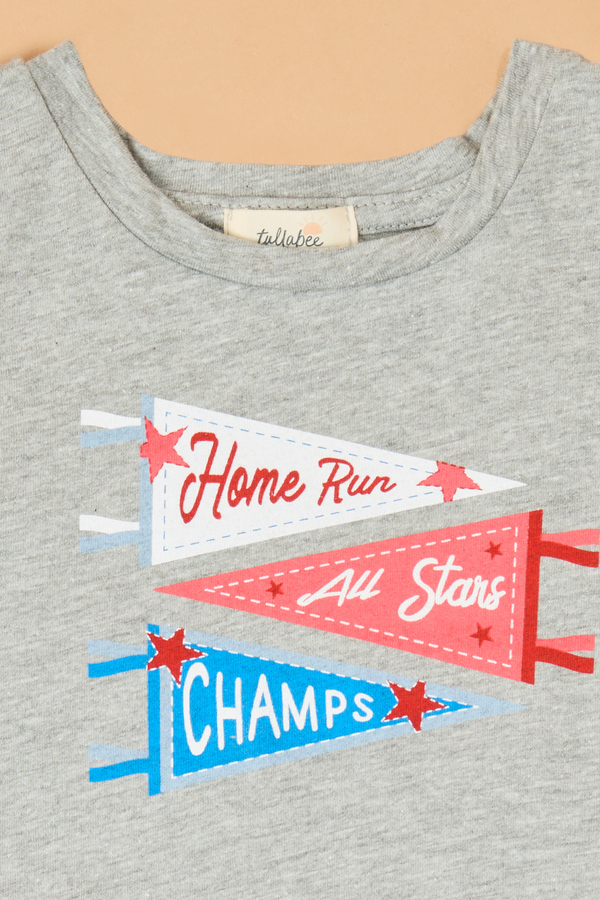 Home Run Flag Tee Detail 3 - Altar'd State