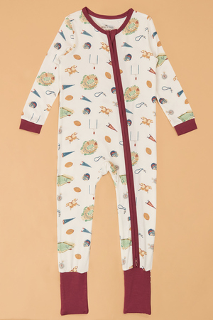 Billy Vintage Football Romper - Altar'd State - 