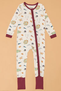 Billy Vintage Football Romper - Altar'd State
