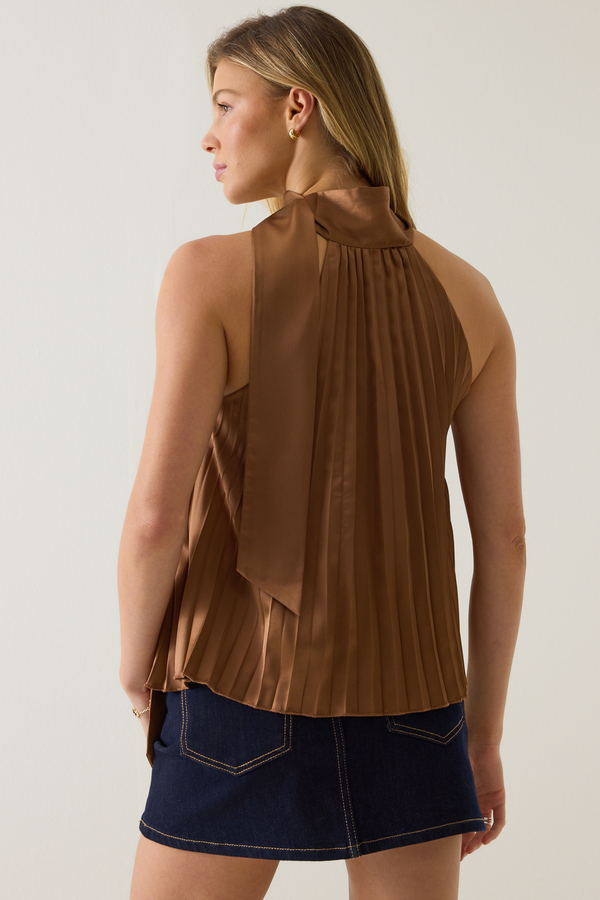 Ellery Halter Tie Blouse Detail 3 - Altar'd State