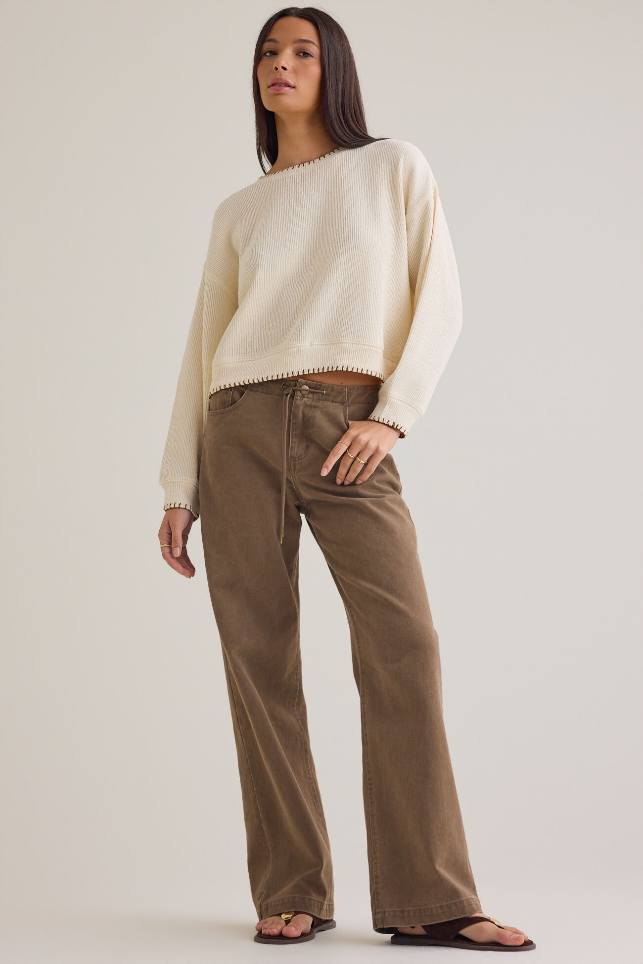 Reanna Ribbed Knit Top