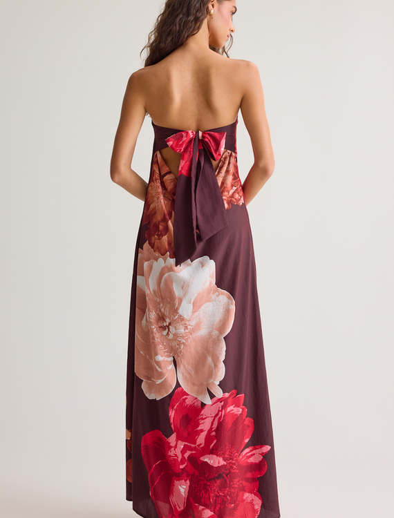 Natalia Strapless Maxi Dress Detail 4 - Altar'd State