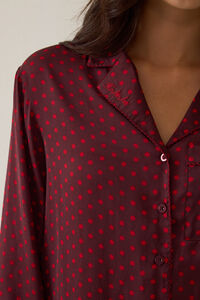 Noelle Polka Dot Lounge Top Detail 2 - Altar'd State