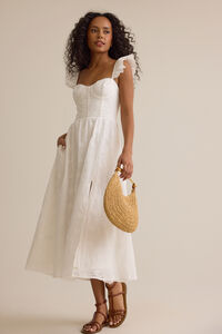 Maribel Eyelet Maxi Dress - Altar'd State