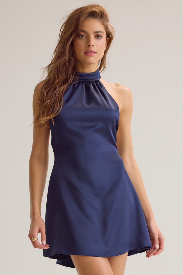 Emely Halter Mini Dress - Altar'd State