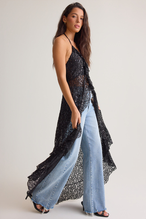 Veronica Sequins Kimono - Altar'd State - 