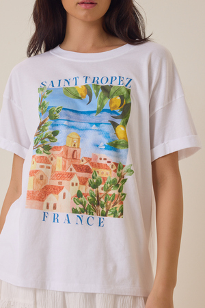 Saint Tropez Souvenir Tee - Altar'd State - 