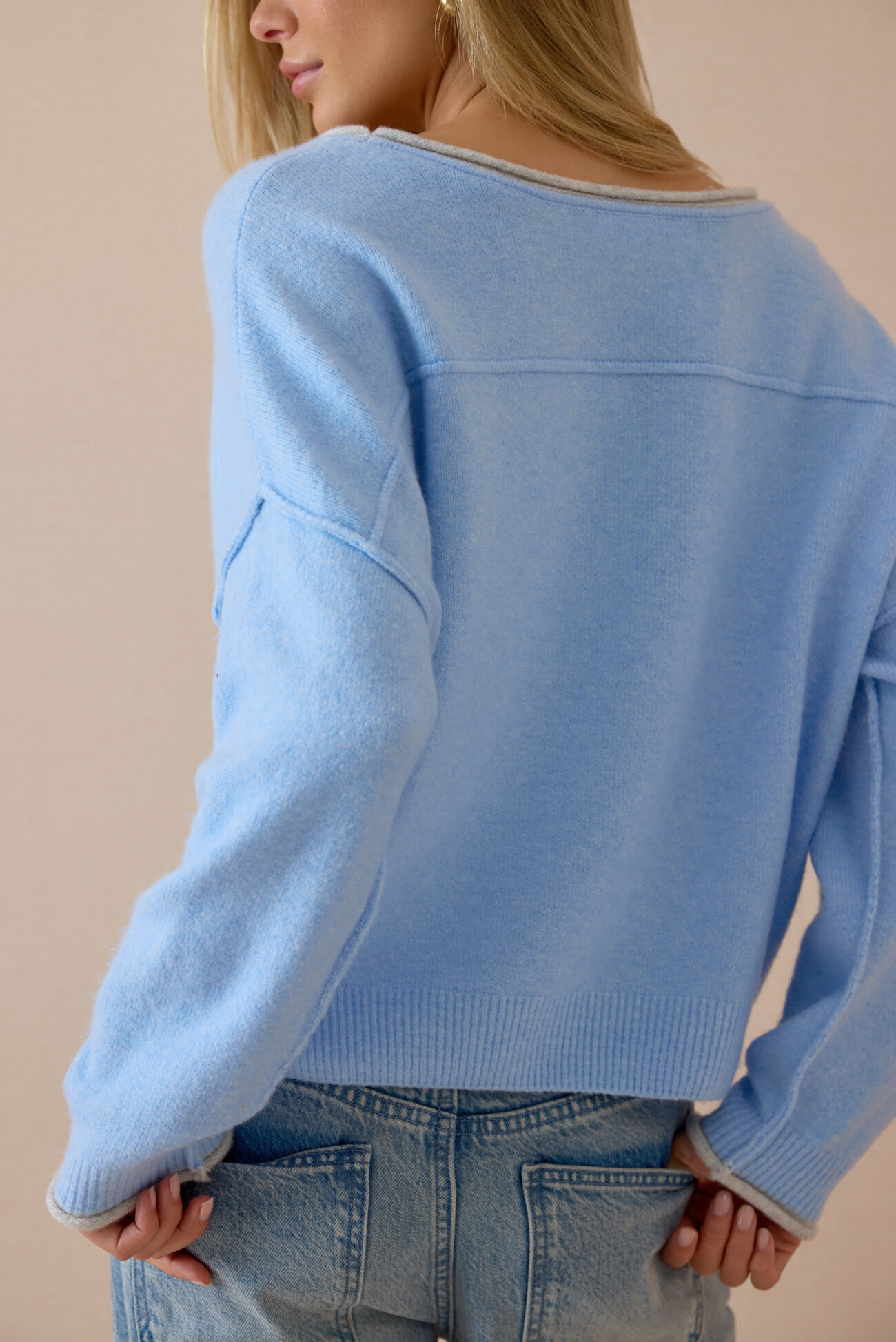 Boden Contrast Sweater