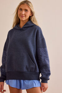 Polka Dot Patch Hoodie - Altar'd State
