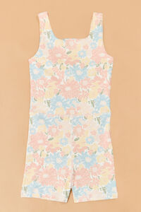 Bryn Botanical Floral Unitard Detail 2 - Altar'd State