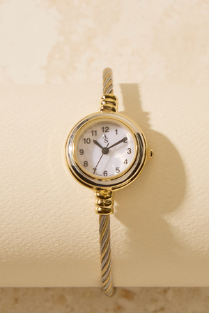 Twisted Cuff Round Watch - Altar'd State - 