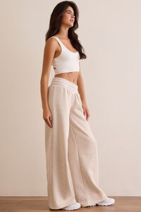 Varsity Stripe Fleece Pant Detail 3 - Altar'd State