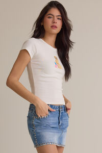 Ellison American Dog Baby Tee Detail 3 - Altar'd State