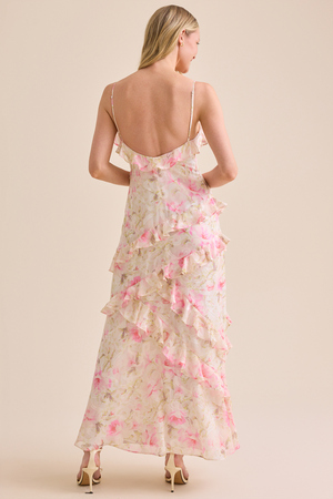 Mirelda Floral Maxi Dress - Altar'd State - 