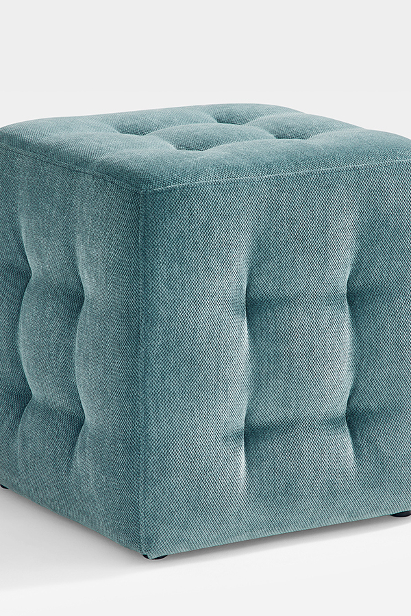 Skye Upholstered Ottoman Detail 3 - Altar'd State
