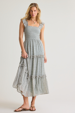 Blakelee Floral Midi Dress - Altar'd State - 