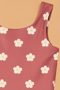 Isla Daisies Unitard Detail 3 - Altar'd State