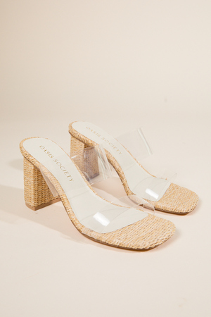 France Clear Strap Heel - Altar'd State - 