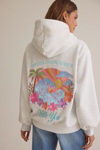 Parker Forever Chasing Sunsets Hoodie Detail 2 - Altar'd State
