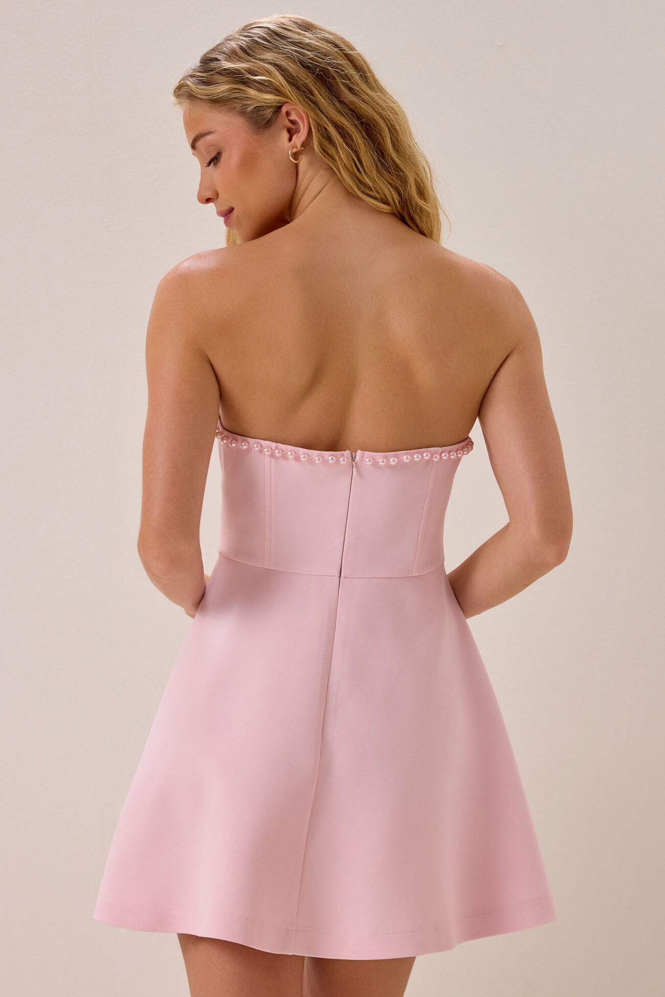 Londyn Strapless Mini Dress
