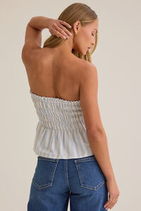 Billie Smocked Tube Tank Detail 6 - Altar'd State