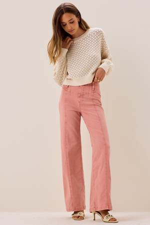 Kathleen Pointelle Sweater - Altar'd State