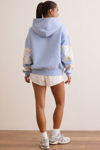 Champ Patchwork Hoodie Detail 5 - Altar'd State