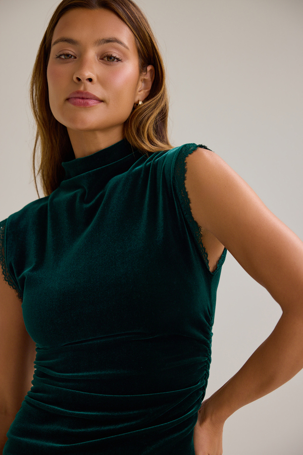 Elyse Mini Dress Detail 2 - Altar'd State