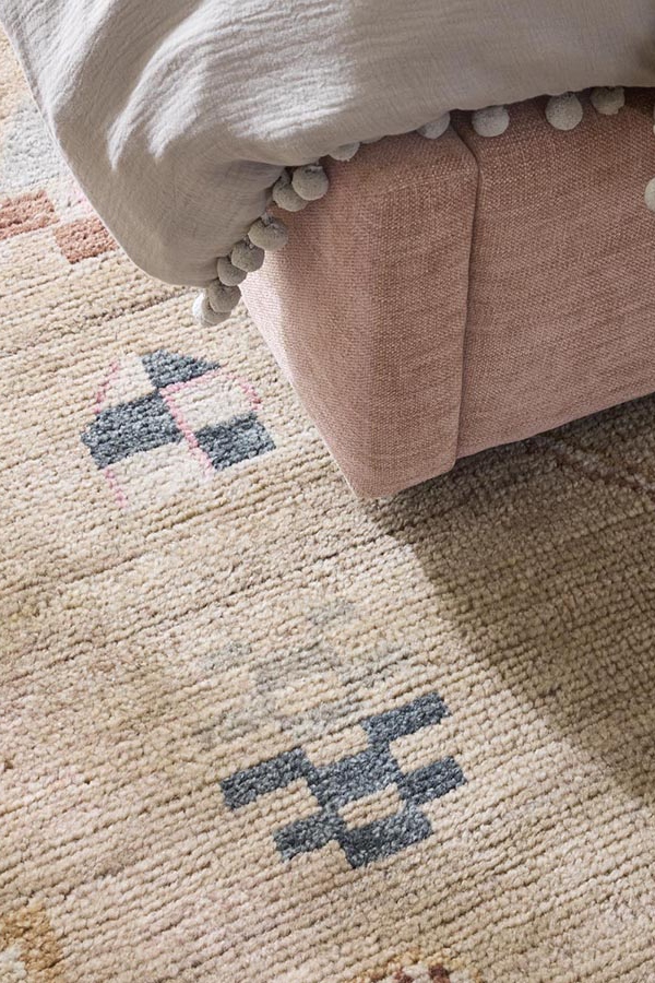 Coralina Handknotted Rug Detail 1 - Altar'd State