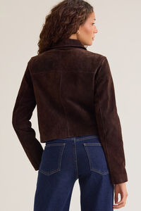 Aaliyah Faux Suede Zip Jacket Detail 4 - Altar'd State