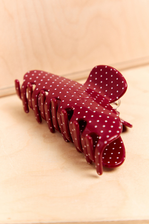Cordovan Dot Claw Clip - Altar'd State