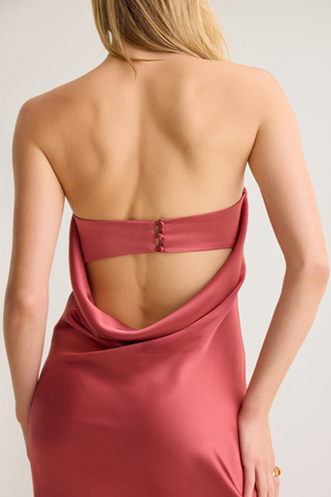 Ren Satin Maxi Dress - Altar'd State