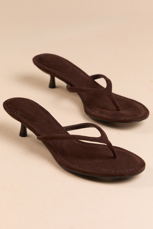 Verona Suede Kitten Heel - Altar'd State - 