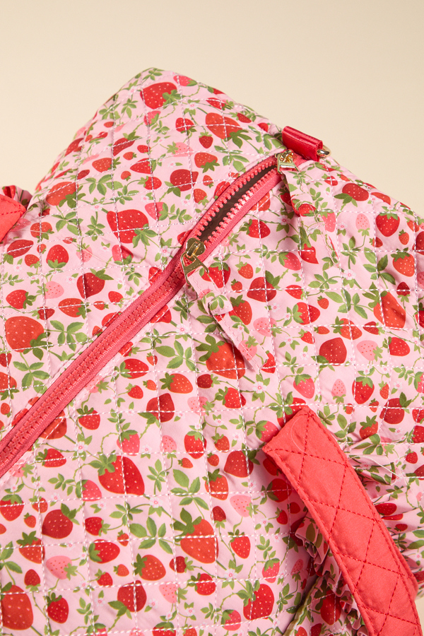 Strawberry Fields Weekender Bag Detail 3 - Altar'd State