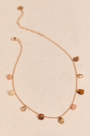 Annie Multi-Beaded Necklace - Altar'd State - 