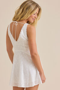 Marley Lace Trim Mini Dress Detail 4 - Altar'd State